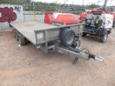 Ifor Williams 3.5 tonne plant trailer (2012)