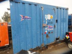 Wilson Perkins 75kva generator in secure unit - RMP This lot sold on instruction of Speedy