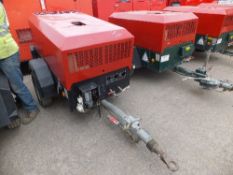 Ingersoll Rand 731E 2 tool compressor generator (2010) SN - UN5731EFXAY321042 for spares/repair