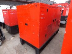 FG Wilson 30kva generator 51257 hrs This lot sold on instruction of Speedy