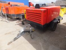 Atlas Copco XAS 136DD compressor (2006) RMA 750 recorded hours This lot sold on instruction of