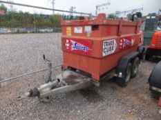 Western 2000 litre Transcube bowser This lot sold on instruction of Speedy