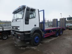 Iveco 6x4 24 tonne beavertail lorry GN51 CXH - no V5 - no test