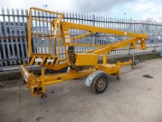 Niftylift 120DC electric towable boom lift (CP1) SN - 01-4514