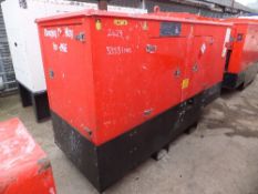 Genset MG30SSP generator - 33531 hrs - RMP This lot sold on instruction of Speedy