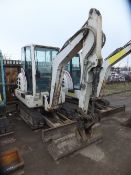 Terex TC29 excavator (2008) 3834 hrs, RDD, QH & 1 bucket