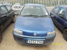 Fiat Punto Active - AG52 FHA Date of registration: 17.02.2003 1242cc, petrol, manual, blue