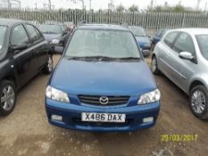 Mazda Demio GSI A - X486 DAX Date of registration: 07.10.2000 1498cc, petrol, 4 speed automatic,