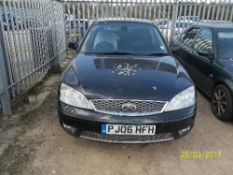 Ford Mondeo TitaniumX TDCI - PJ06 HFH Date of registration: 09.06.2006 2198cc, diesel, manual, black