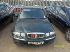 Rover 45 Impression S3 TD - HW53 FSV Date of registration: 17.09.2003 1994cc, diesel, manual,