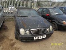 Mercedes CLK 230 Avantgarde Komp.A - Y359 JFG Date of registration: 27.06.2001 2295cc, petrol, 5