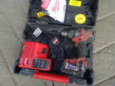 Milwaukee M18 18v cordless drill & charger