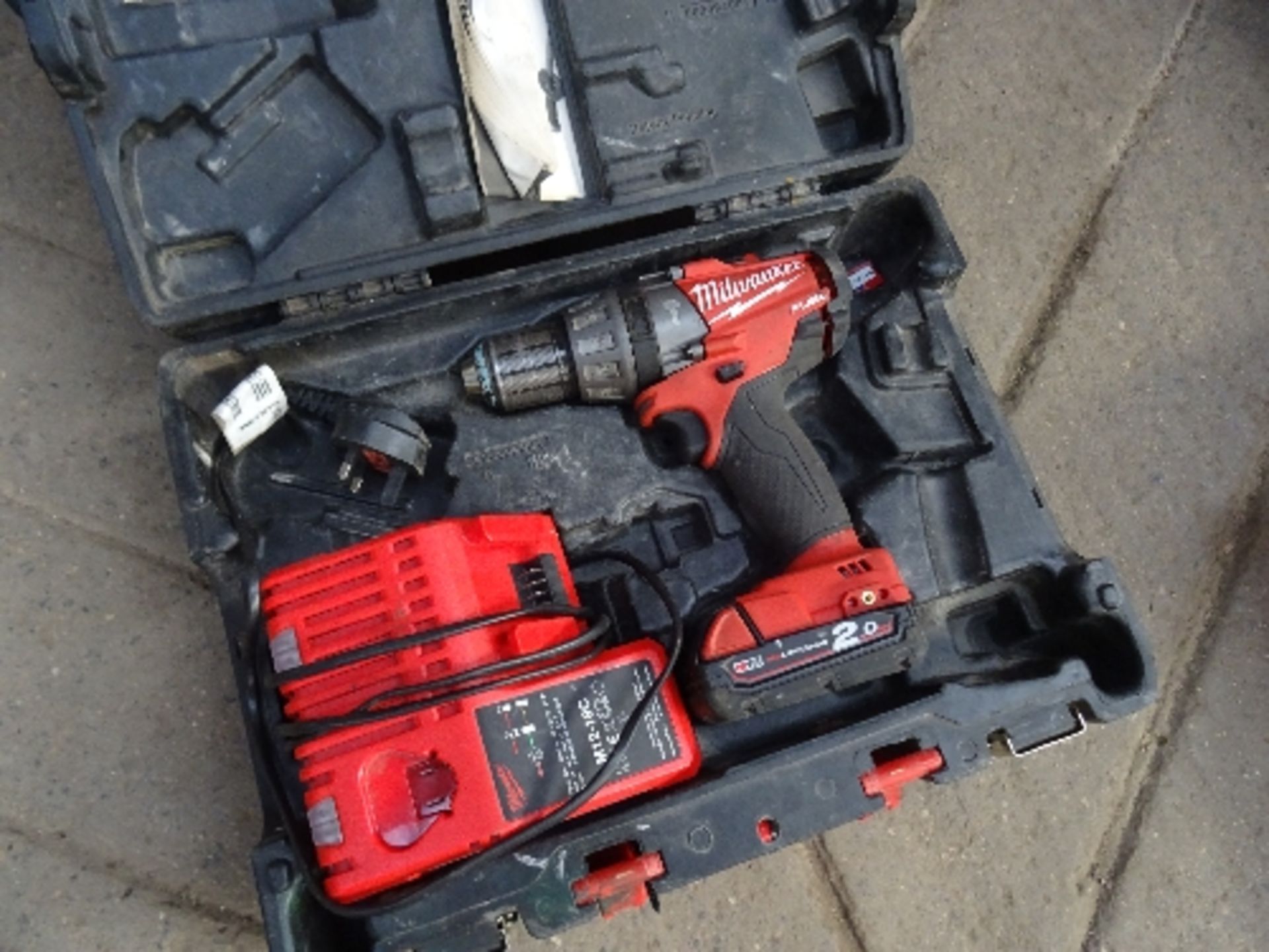 Milwaukee 18v cordless drill and charger