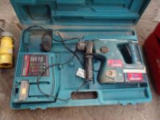 Makita BHR200 24v hammer drill and charger