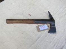 Fireman's axe inscribed AFS (Auxillary Fire Service)