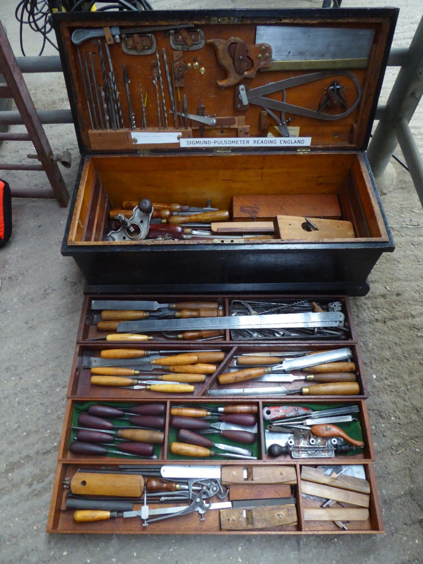 Vintage Pattern maker's tool set - Image 2 of 9