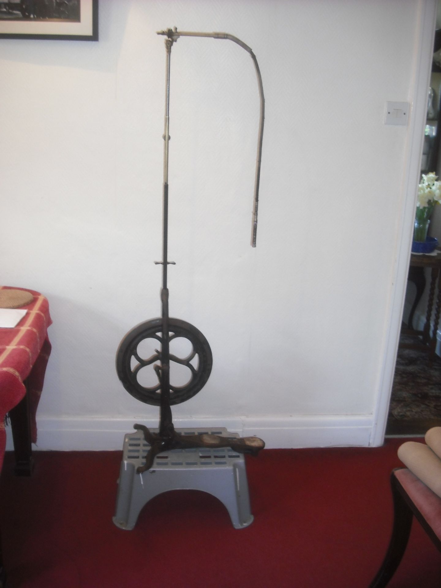 Treadle-operated French dentist's drill - Image 2 of 2