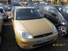 Ford Focus Zetec - W553 SGM Date of registration: 07.03.2000 1796cc, petrol, manual, gold Odometer