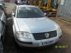 Volkswagen Passat S TDI Estate - X78 ERY Date of registration: 06.02.2001 1896cc, diesel, manual,