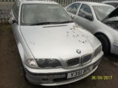 BMW 320I SE - Y351 BPL Date of registration: 18.05.2001 2171cc, petrol, 5 speed automatic, silver