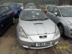 Toyota Celica VVTI Coupe - Y812 HNN Date of registration: 28.04.2001 1794cc, petrol, manual,