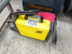 Esab Buddy 180 welding inverter & leads