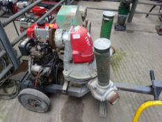 Hilta 3in diesel water pump