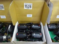 4 no 240v 0.25 hp bench motor with single shaft 22,000 rpm (new)