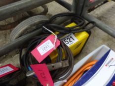 Esab Buddy 180 welding inverter and leads