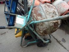 Petrol cement mixer