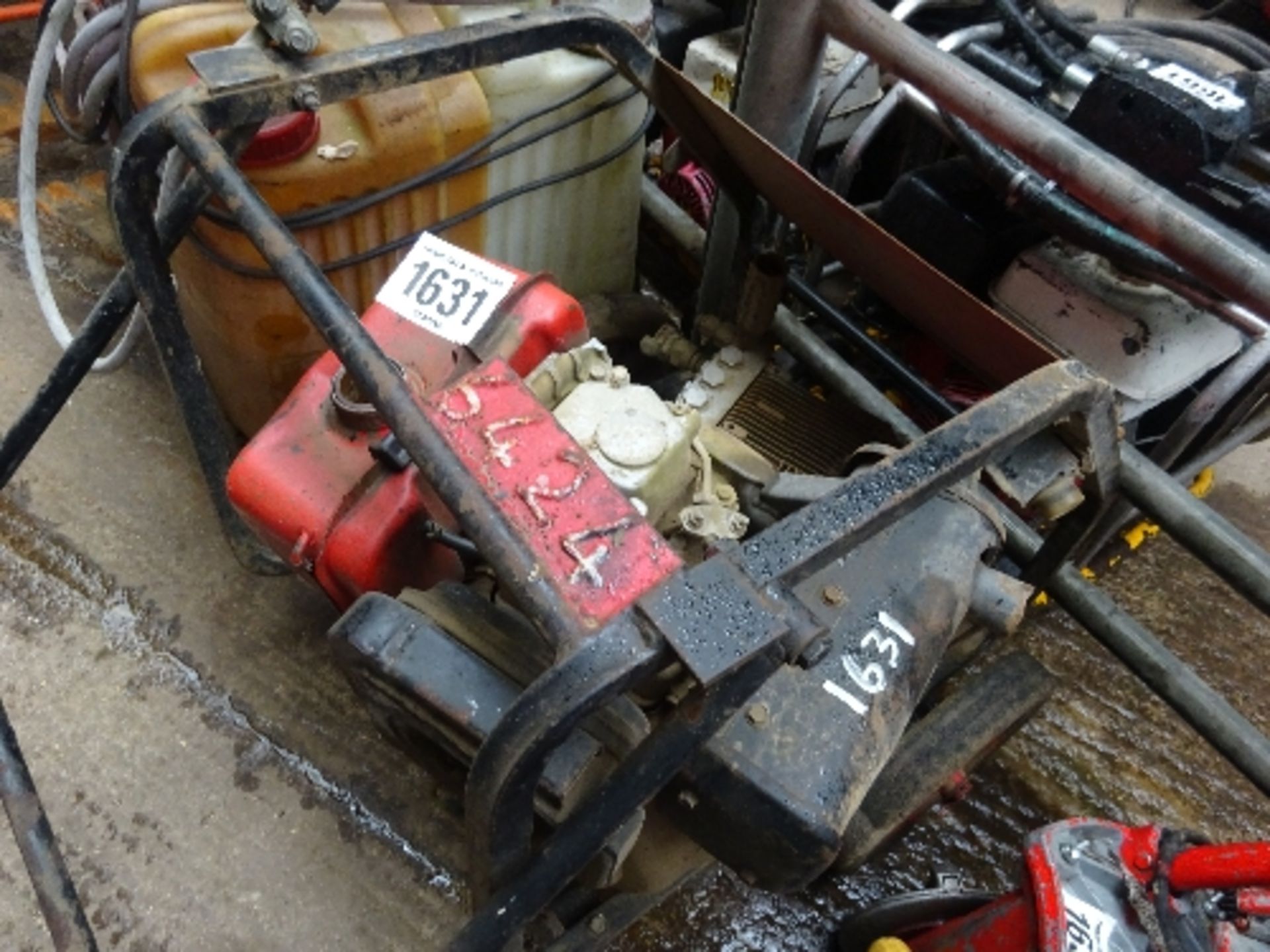 Diesel pressure washer