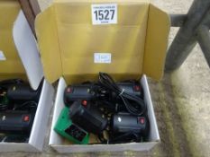 4 no 240v 0.25 hp bench motor with single shaft 22,000 rpm (new)