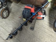 Mitsubishi petrol auger - drive unit only