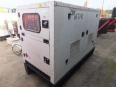 FG Wilson 30kva generator - RMP 23404 hrs This lot is sold on instruction of Speedy