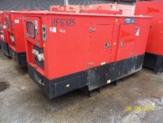 Genset MG50SSP generator - turns over, no fuel - 16272 hrs This lot is sold on instruction of