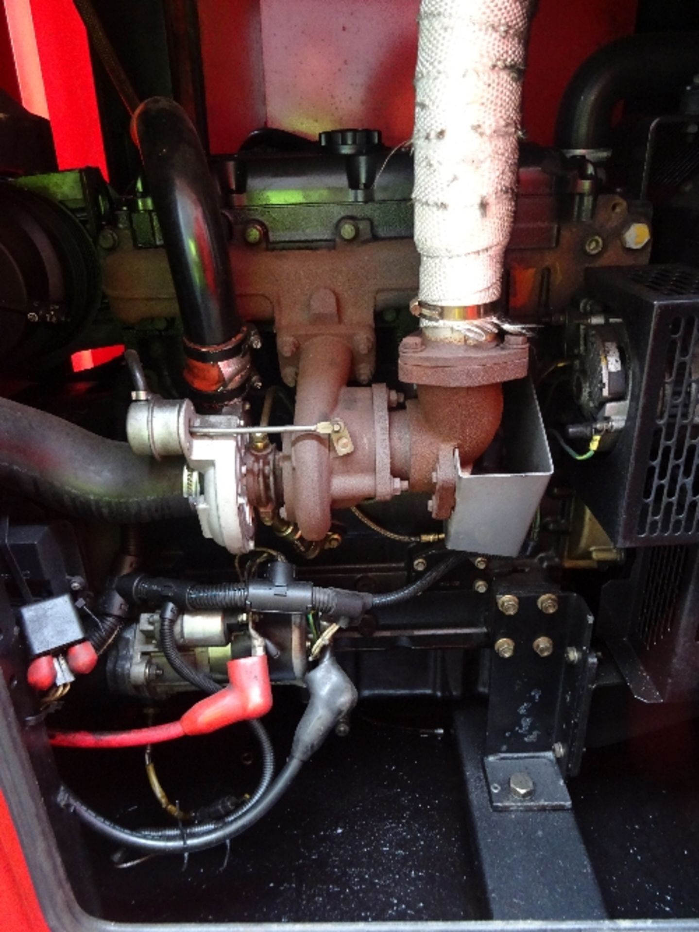 FG Wilson 60kva generator 31038 hrs - starts and runs - drive to alternator disconnected This lot is - Image 4 of 6