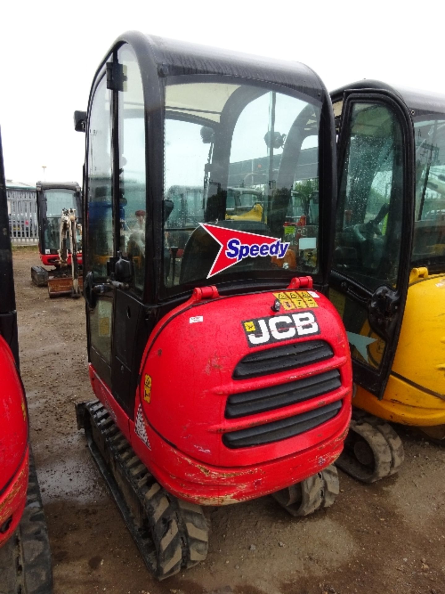 JCB 801.8 mini digger (2011) 1678 hrs 1 bucket RDD  This lot is sold on instruction of Speedy - Image 6 of 7