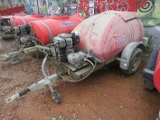 Western pressure washer bowser This lot is sold on instruction of Speedy