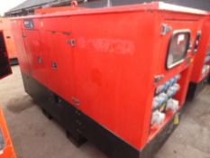 Genset MG50SSP generator - RMP - 20552 hrs This lot is sold on instruction of Speedy
