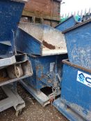 2 no 250 litre tipping skips