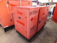FG Wilson 20kva generator 6,980 hrs - RMP This lot is sold on instruction of Speedy