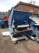 2 no 250 litre tipping skips