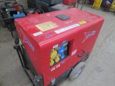 Pramac 6kva generator This lot is sold on instruction of Speedy