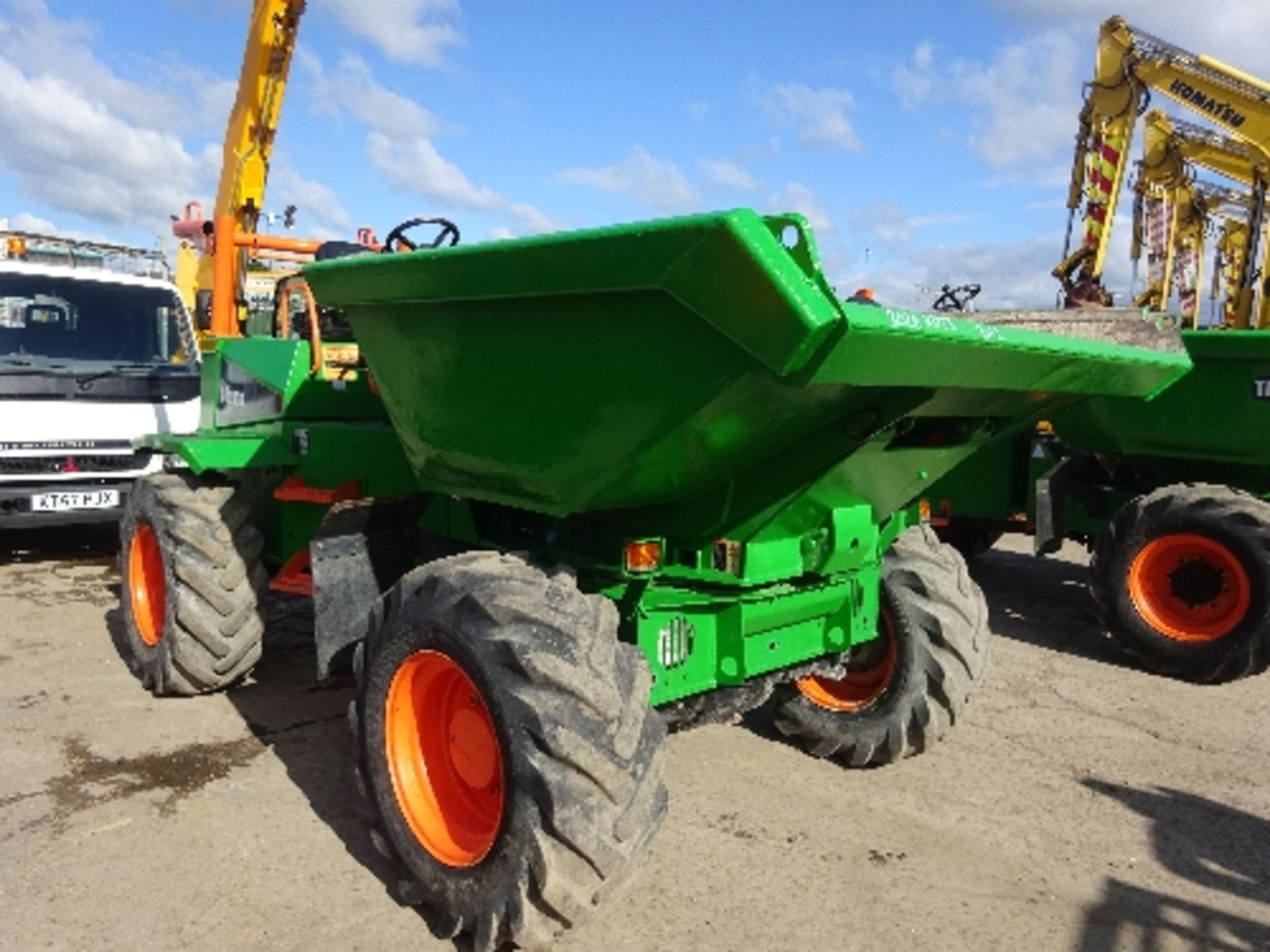 Thwaites 6 tonne swivel dumper (2012) 1800 hrs road kit RDTS - Image 2 of 6