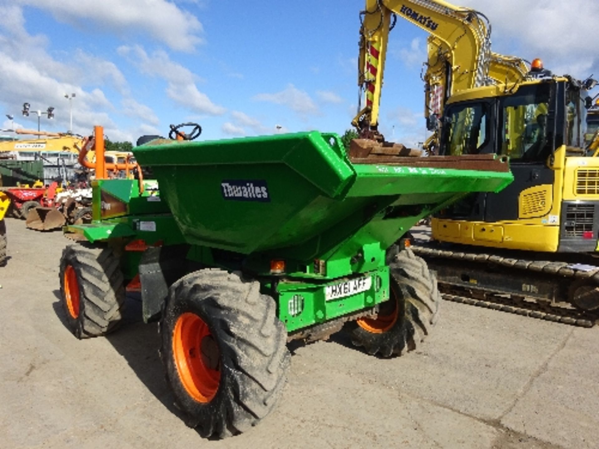 Thwaites 6 tonne swivel dumper (2011) 2300 hrs  RDTS - Image 4 of 6