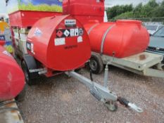 Western 950 litre Abbi bowser This lot is sold on instruction of Speedy