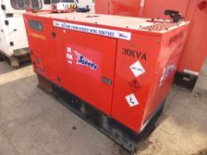 Genset MG30 IPSM generator - RMP - 5972 hrs This lot is sold on instruction of Speedy