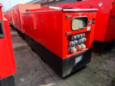 Genset MG70SSP generator - 26803 hrs - RMP This lot is sold on instruction of Speedy