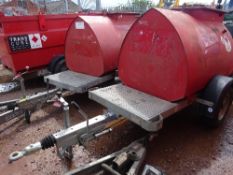 Western 950 litre Abbi bowser This lot is sold on instruction of Speedy