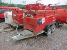Western 2000 litre Transcube bowser  This lot is sold on instruction of Speedy
